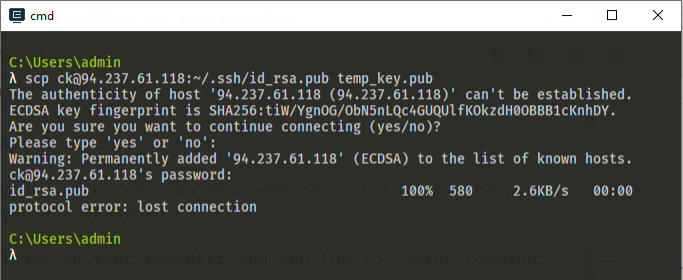 How to SSH into a Server